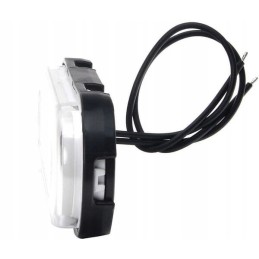 Stačiakampė LED markerinė lempa 12 24v 124x49x20mm