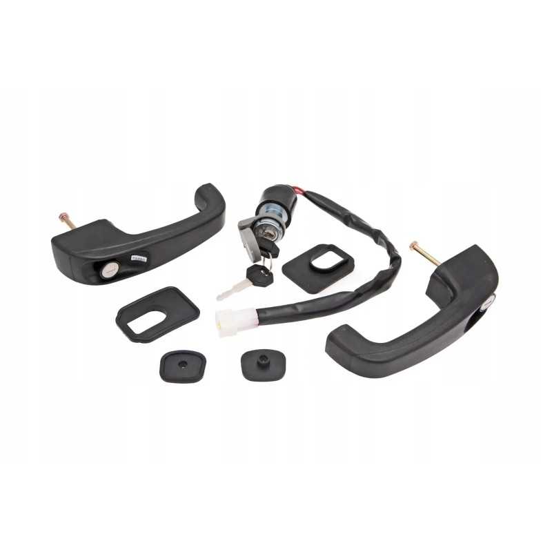 Tc03481040013 durų rankenų komplektas su uždegimo jungikliu