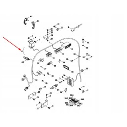 Tc03481040013 durų rankenų komplektas su uždegimo jungikliu