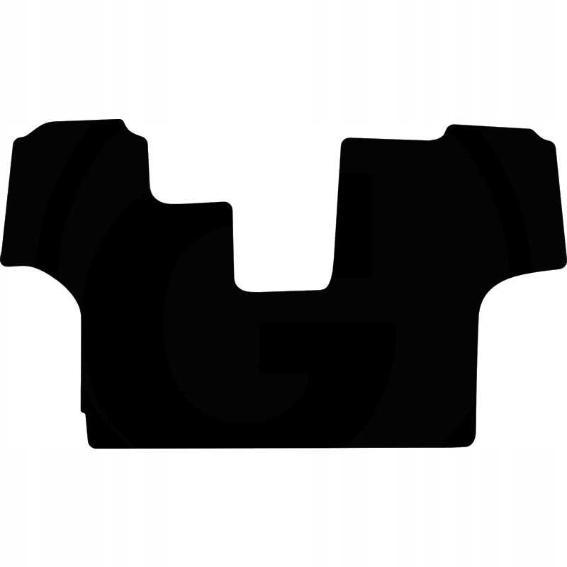 Juodas aksominis kilimėlis 654950053 granitas