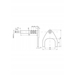 Reduktoriaus pilnos šakės 80128020 c 385 kristalas
