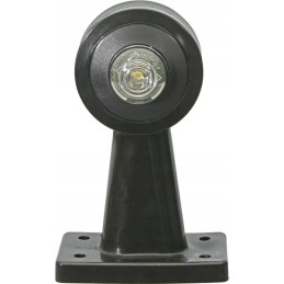 LED šoninė šviesa, dešinė, 12 24v, raudona, skaidri