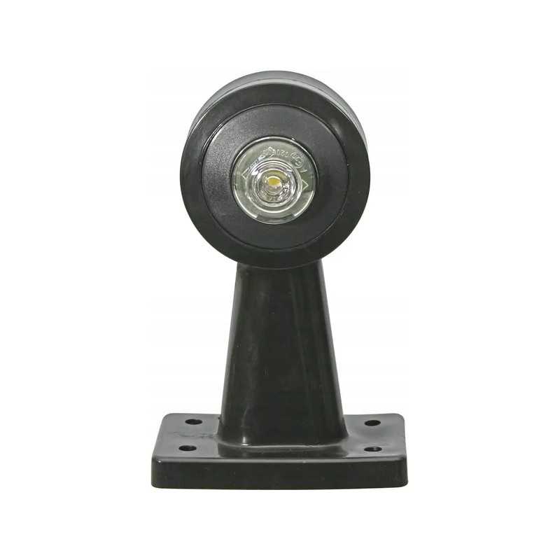 LED šoninė šviesa, dešinė, 12 24v, raudona, skaidri