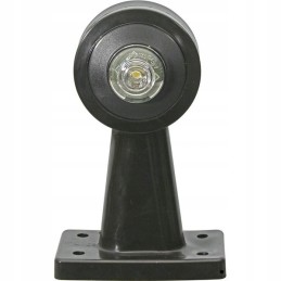 LED šoninė šviesa, dešinė, 12 24v, raudona, skaidri