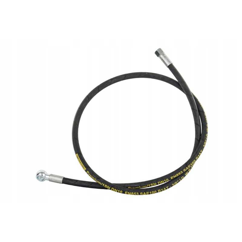 Hidraulinė žarna m18x1 5 180cm 180bar