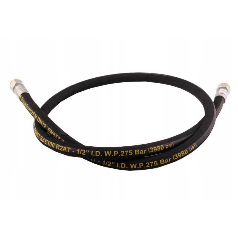 Hidraulinė žarna 275 barų sriegis M22x1 5 tiesi