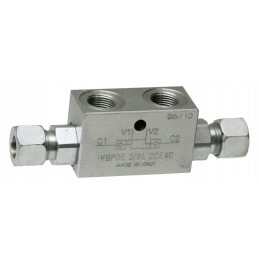 Dvigubas atbulinis vožtuvas g3 8 m18x1 5