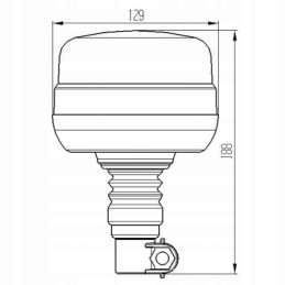 Flash Rooster 39led r65 r10 lankstus kotas