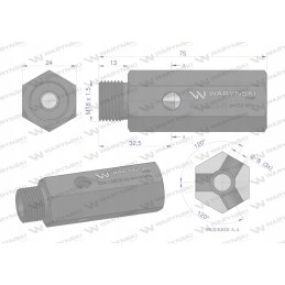 Hidraulinio siurblio apsauginis vožtuvas c 385