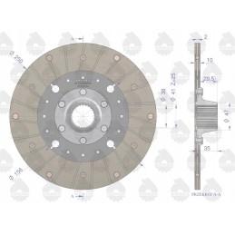 2 pakopos sankabos diskas mf 3 mf 4 premium orig