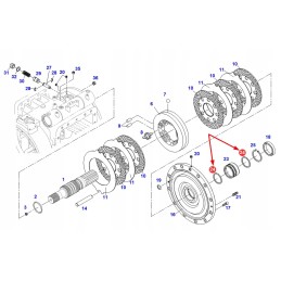 X560714100000 tvirtinimo žiedas 80 x 3 5