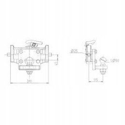Sauermann automatinis kablys 711200102 sauermann
