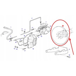 198104070041 stabdžių diskas
