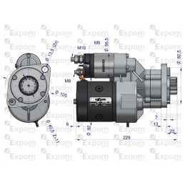 Starteris su reduktoriumi deutz sam expom kwidzyn