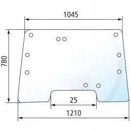 Langas, kombinuota kabina, priekis 1332505c1