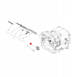 Metalinis dangtelis massey ferguson 4300280m3 originalus
