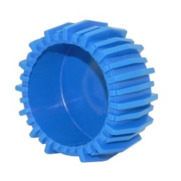 Guminis gaubtas 63mm manometrui, mėlynas