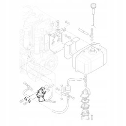 Hatz 01601300 kuro siurblys 2g30 2g40