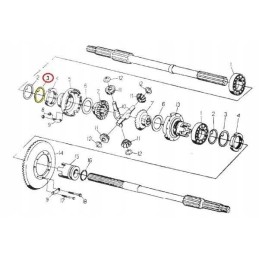 C 330 diferencialo lenkimo poveržlė 72
