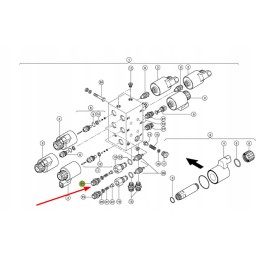 040322 0 hidraulinio bloko droselis