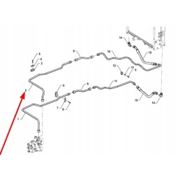 P5p13601142 hidraulinė žarna