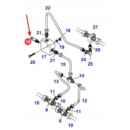 X820310633000 hidraulinis vožtuvas