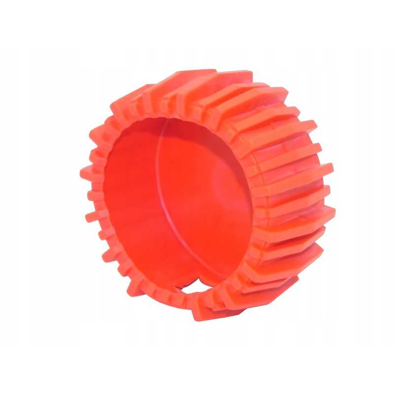 Guminis dangtelis 63 mm raudonam manometrui