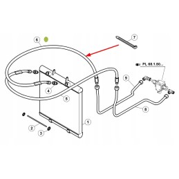 Ct7700052785 hidraulinė žarna