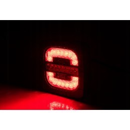 LED galinis kombinuotas žibintas, traktorius, kombainas