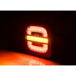 LED galinis kombinuotas žibintas, traktorius, kombainas