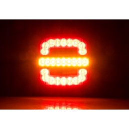 LED galinis kombinuotas žibintas, traktorius, kombainas