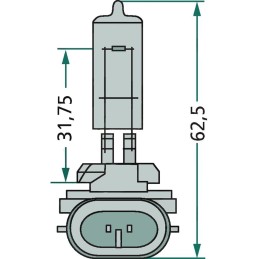 John Deere R136239 darbinė lemputė