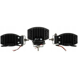 Darbinis šviestuvas 10 LED 30W, ovalus, 3 rankenos padėtys