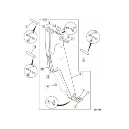 tefloninė rankovė jcb mini 8018 ir kiti 808 10006