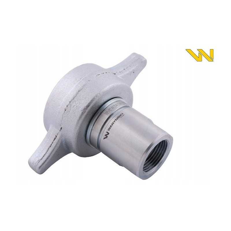 Hidraulinė greitoji jungtis, prisukami drugeliai