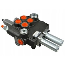 Hidraulinis skirstytuvas 80l min, 2 sekcijos su bloku