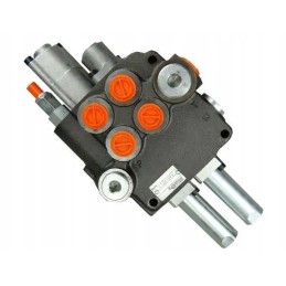 Hidraulinis skirstytuvas 80l min, 2 sekcijos su bloku