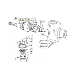 Krepšelio jungtis polos jcb 3cx 4cx kita 914 83304