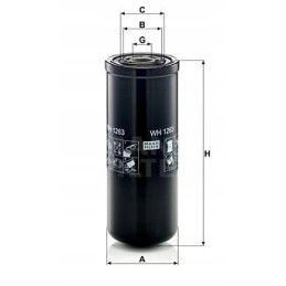 Mann hummel wh 1263 filtro darbinė hidraulika