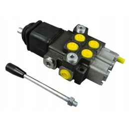 Hidraulinis skirstytuvas, 2 sekcijų, 40l, Warynski vairasvirtė