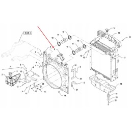 P5s13101107 ventiliatoriaus išmetimo antgalis