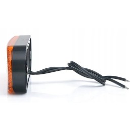 Stačiakampė LED šoninė gabaritinė lemputė 12 24v su srove