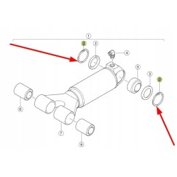 235191 0 išorinis AMO pavaros žiedas seger