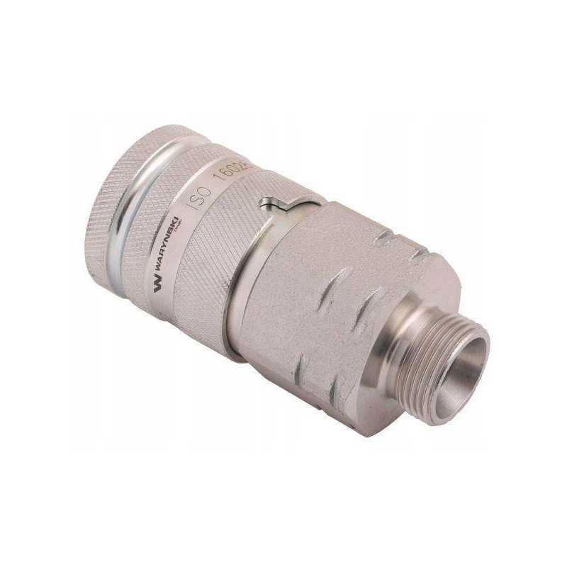 Hidraulinis greitas sujungimas su sausu išjungimo lizdu