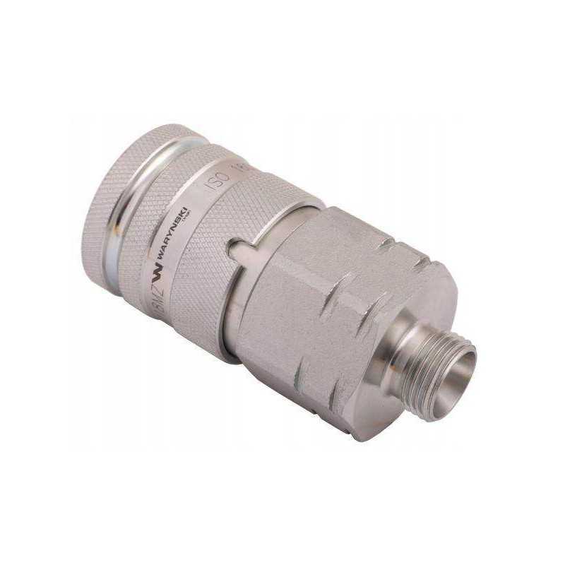 Hidraulinis greitas sujungimas su sausu išjungimo lizdu