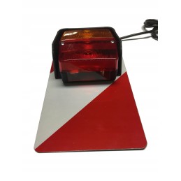 Galiniai žibintai žemės ūkio mašinoms 7 5 m