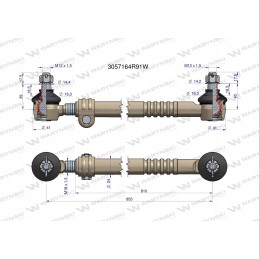 Vairo traukė 3057164r91w Warynski