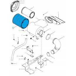 Oro filtras new holland tg 87338668 87437795