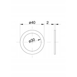 Pavarų dėžės atraminis žiedas 86121012 c 385