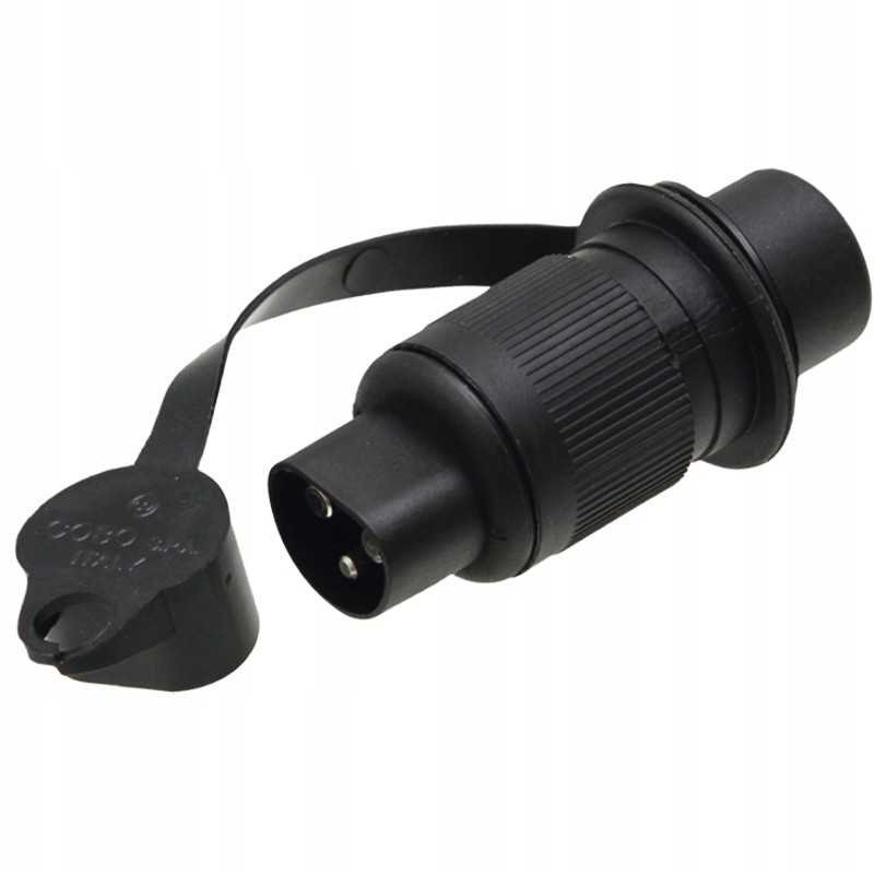 Kištukas 3 kontaktas 12 24 v 2x 25 a 22725036200 cobo